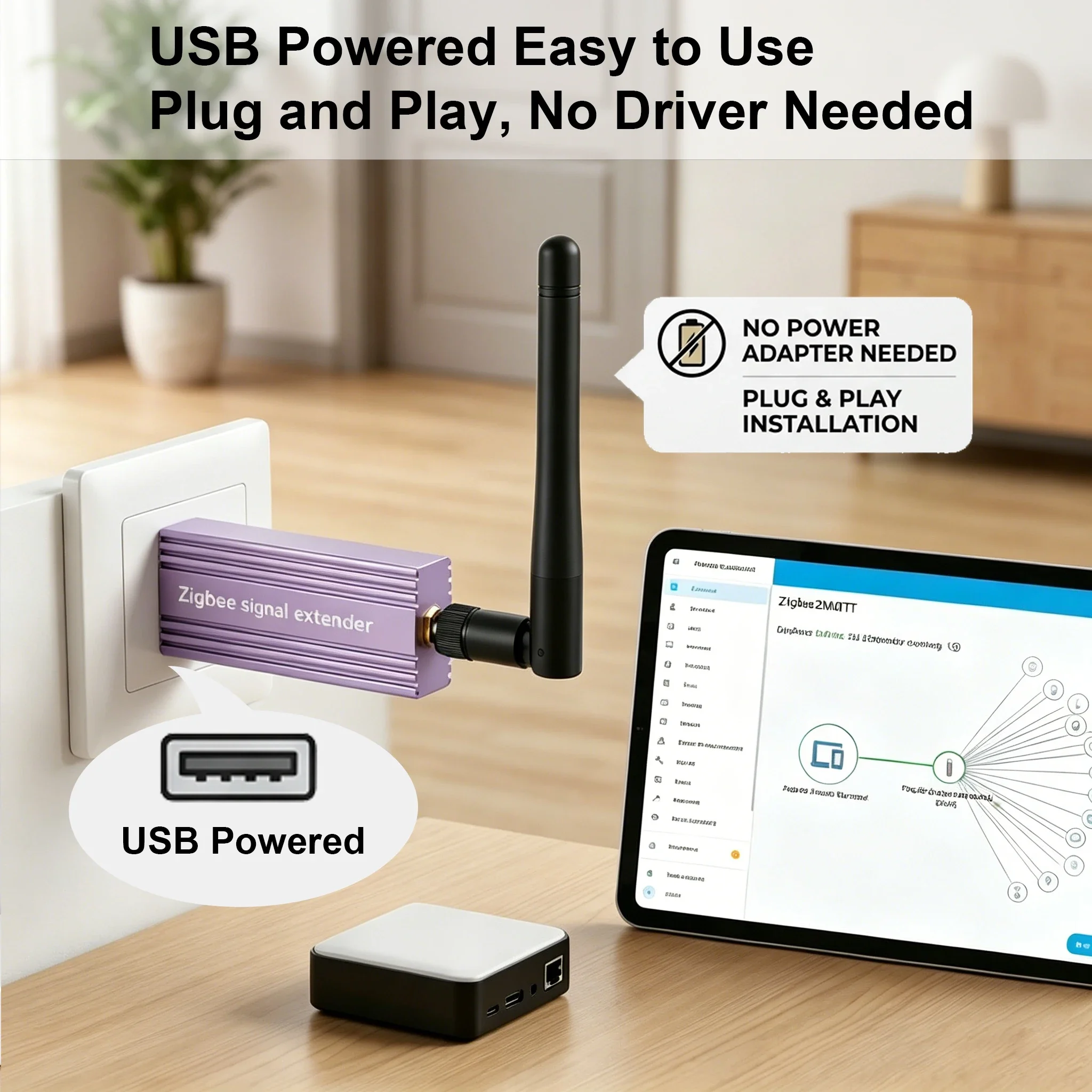 Répéteur de signal Zigbee Haoz - Zigbee Repeater Signal Extender avis et prix