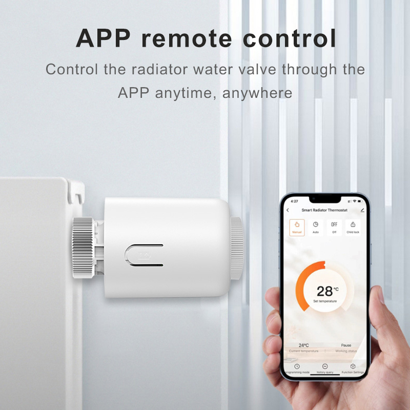 Vanne de radiateur thermostati - Zigbee Radiator Thermostat Valve avis et prix