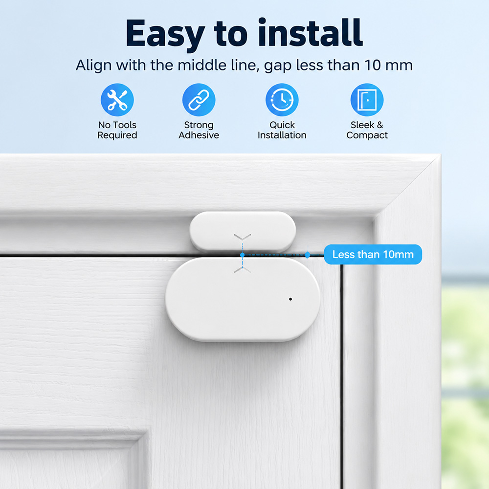 Capteur de porte/fenêtre Zigbe - Zigbee Door Window Sensor avis et prix