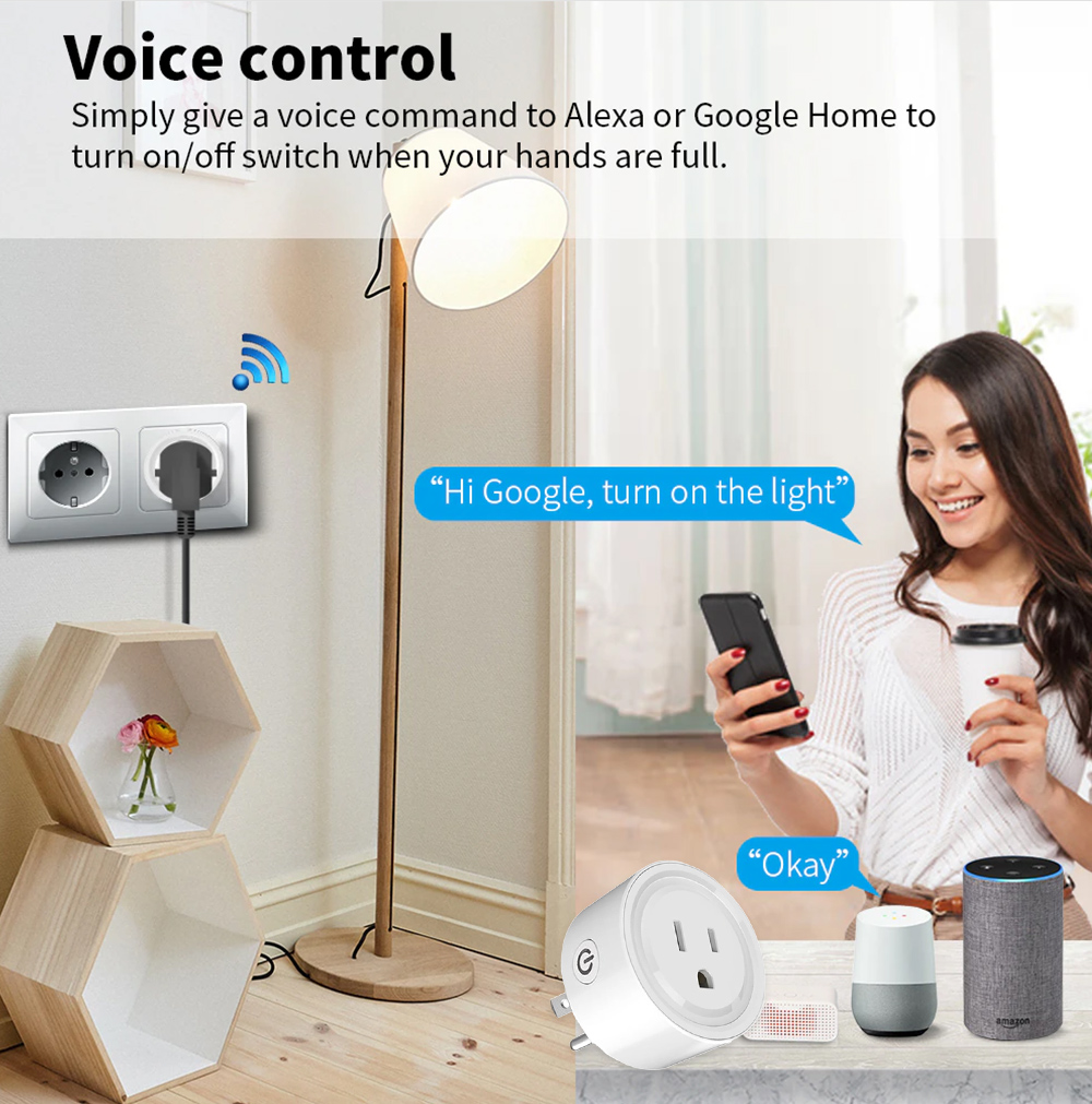 Tuya – prise intelligente WiFi - Zigbee Smart Plug Energy Monitor avis et prix