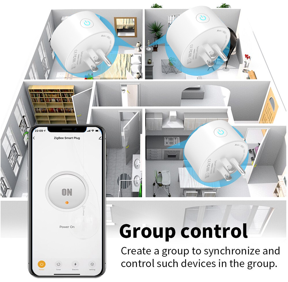 Tuya – prise intelligente WiFi - Zigbee Smart Plug Energy Monitor avis et prix