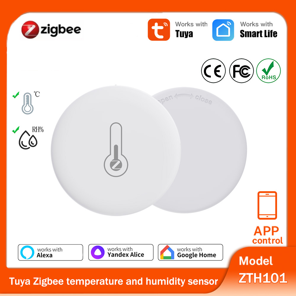 Capteur de température et d'hu - Zigbee Temperature Humidity Sensor avis et prix