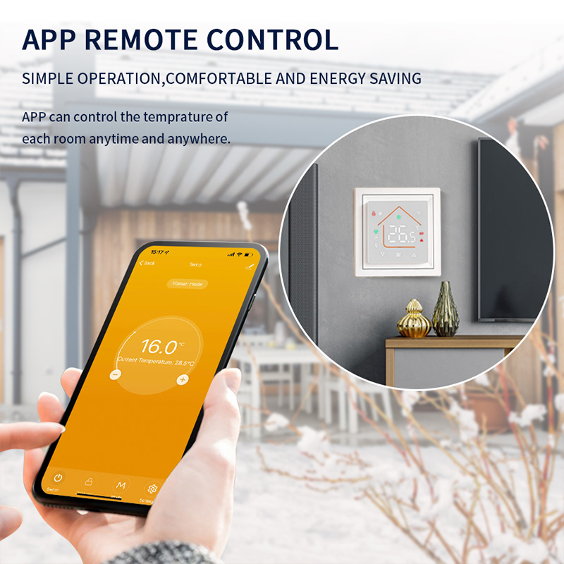 Thermostat intelligent WiFi co - Smart Thermostat Heating Floor avis et prix
