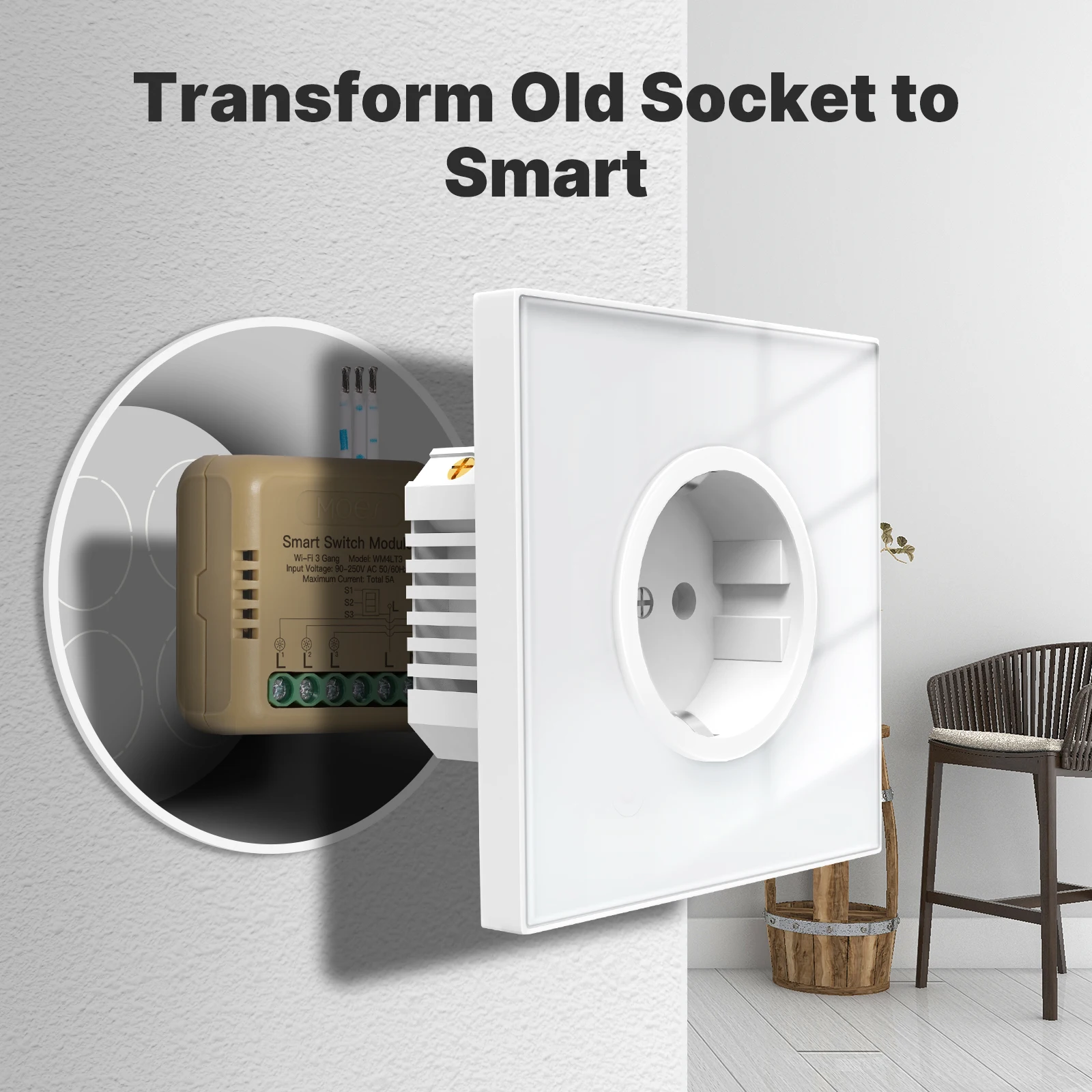 MOES Tuya WiFi Zigbee Mini Mod - Zigbee Smart Button Scene Switch avis et prix