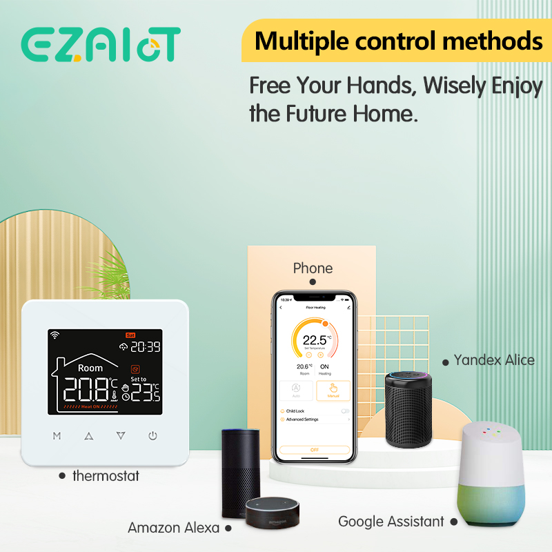 Thermostat WiFi intelligent po - Smart Thermostat Heating Floor avis et prix