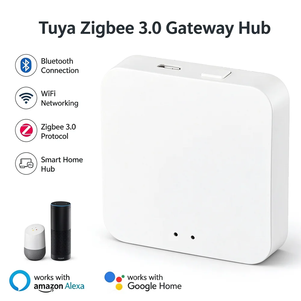 Passerelle Tuya Zigbee 3.0, Hu - Zigbee Gateway Hub Tuya avis et prix