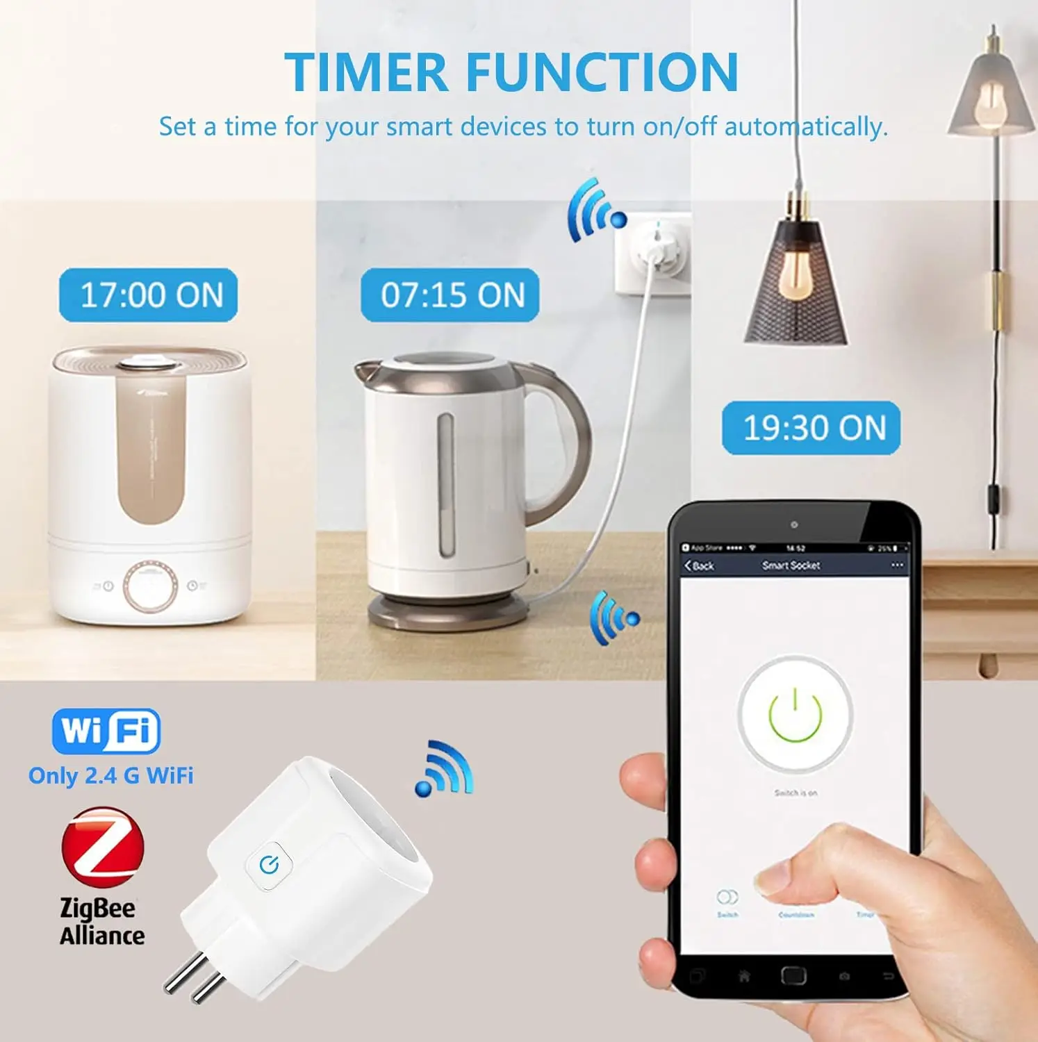 Prise intelligente ZigBee EU 1 - Zigbee Smart Plug Energy Monitor avis et prix