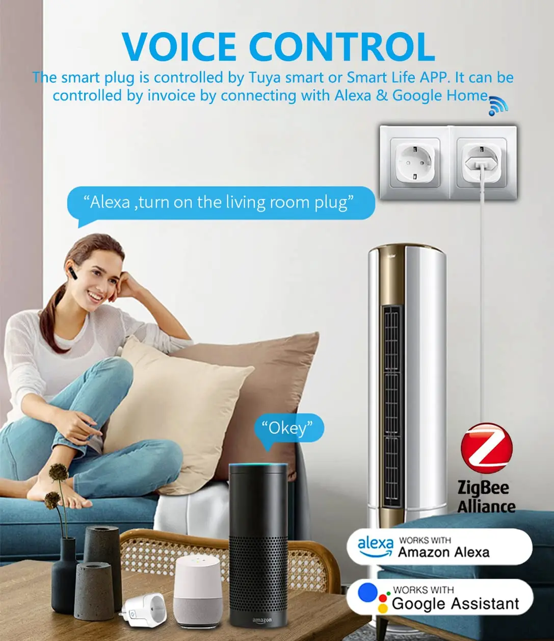 Prise intelligente ZigBee EU 1 - Zigbee Smart Plug Energy Monitor avis et prix