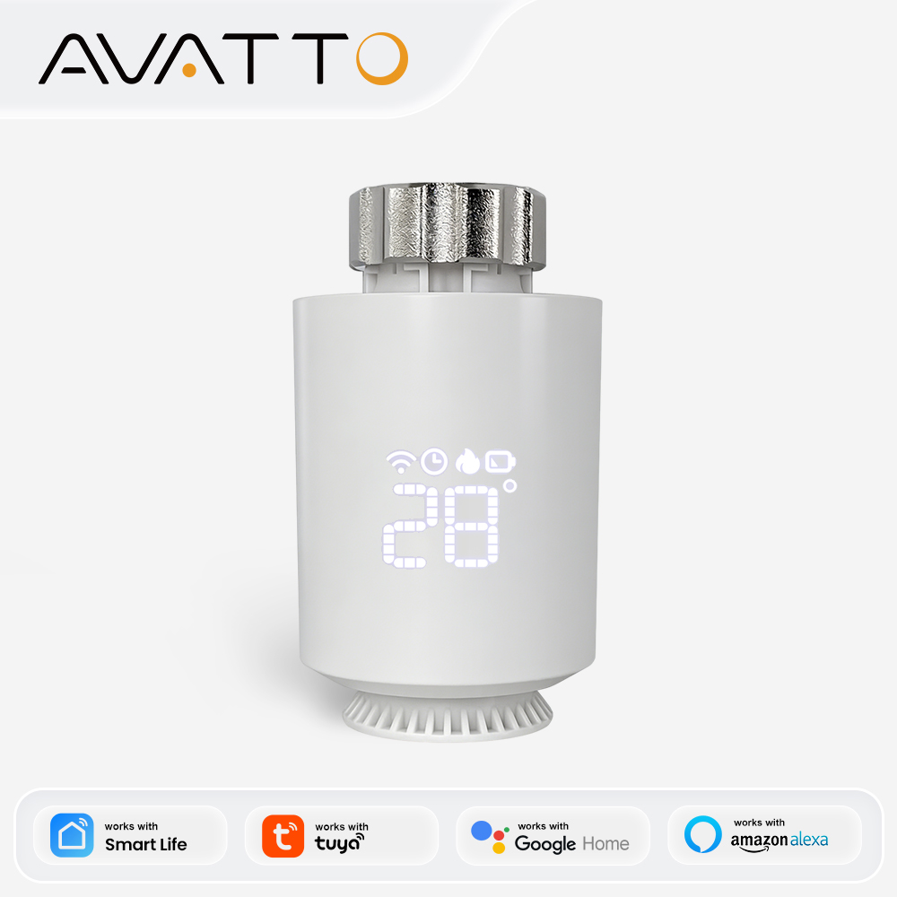 AVATTO ZigBee3.0 Thermostat Ra - Smart Trv Thermostat Tuya avis et prix
