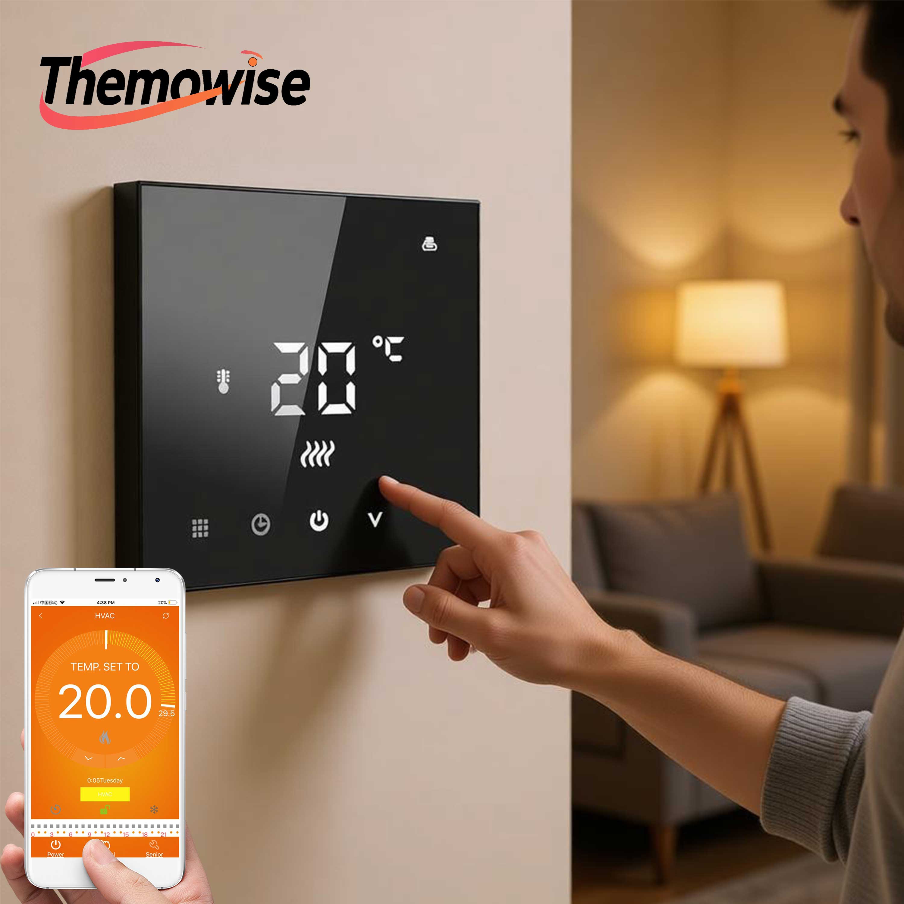 Thermostat à double capteur WI - Zigbee Radiator Thermostat Valve avis et prix
