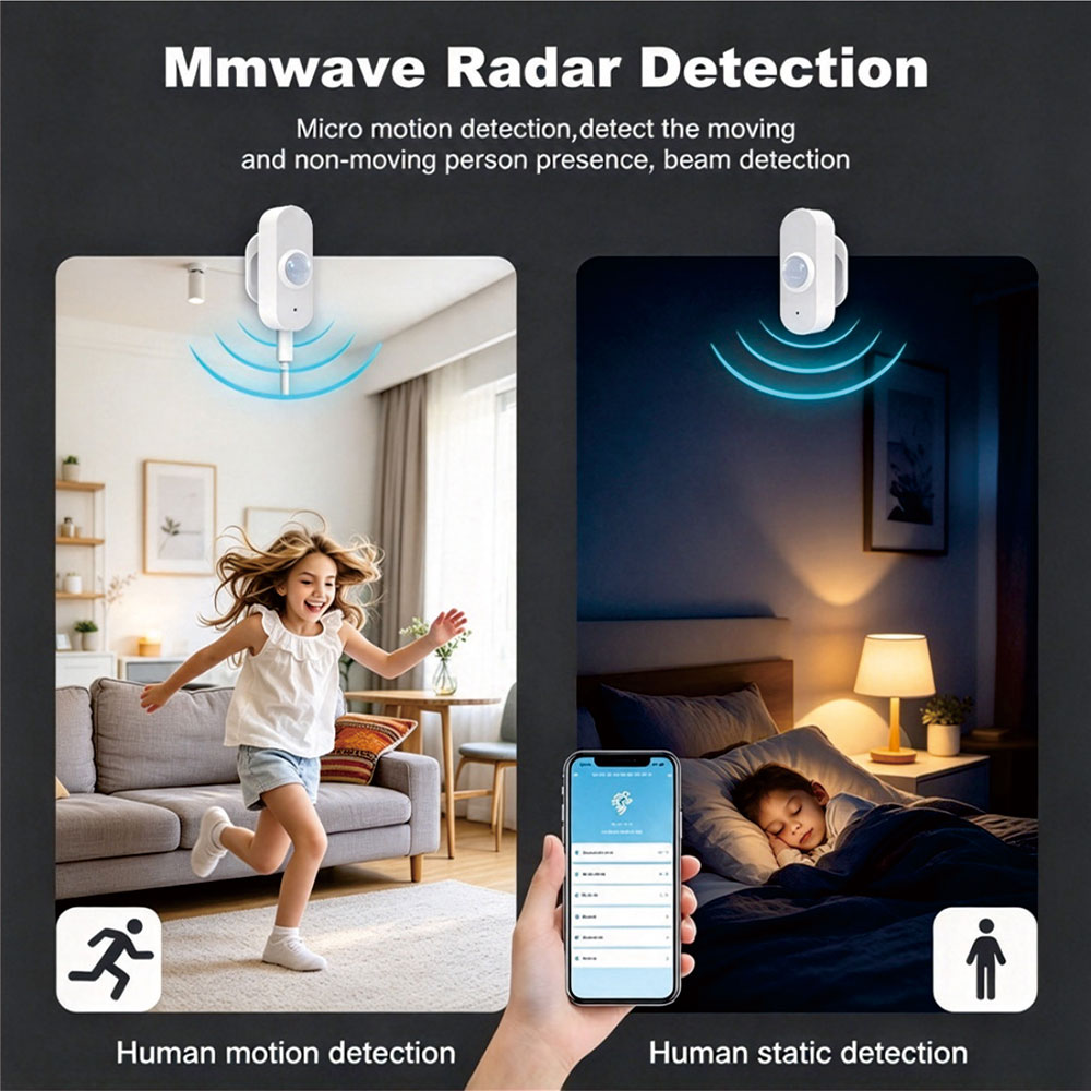 Capteur de présence humaine et - Zigbee Temperature Humidity Sensor avis et prix