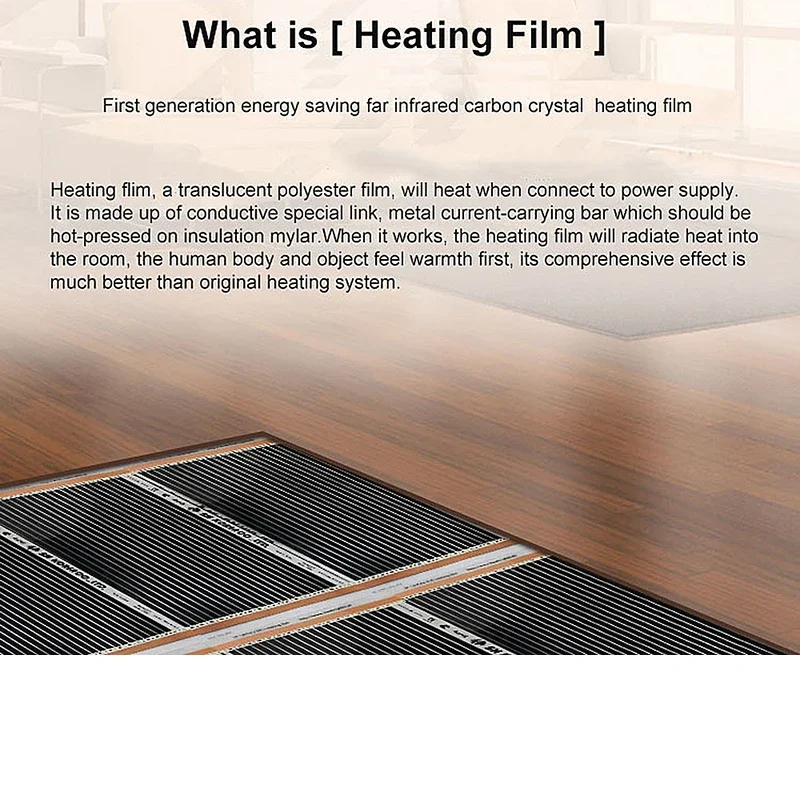 Chaleur Minco 220W/ ㎡   Film c - Wifi Radiator Valve Thermostat avis et prix
