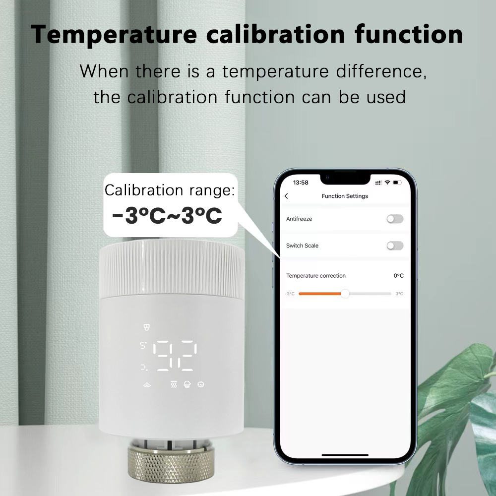 Nouvelle vanne thermostatique  - Wifi Radiator Valve Thermostat avis et prix