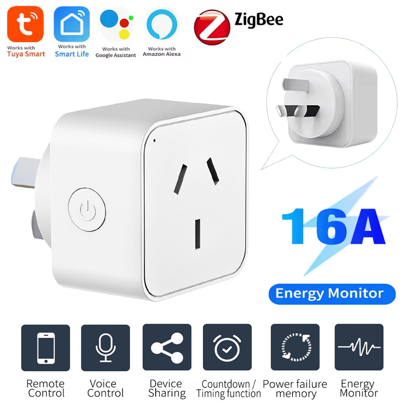 Prise intelligente Tuya Zigbee - Zigbee Smart Plug Energy Monitor avis et prix